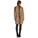 Пальто хутряне Leopard Guess