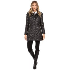 Пальто стьобана Guess