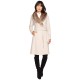 Пальто з хутряним коміром Guess