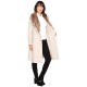 Пальто з хутряним коміром Guess