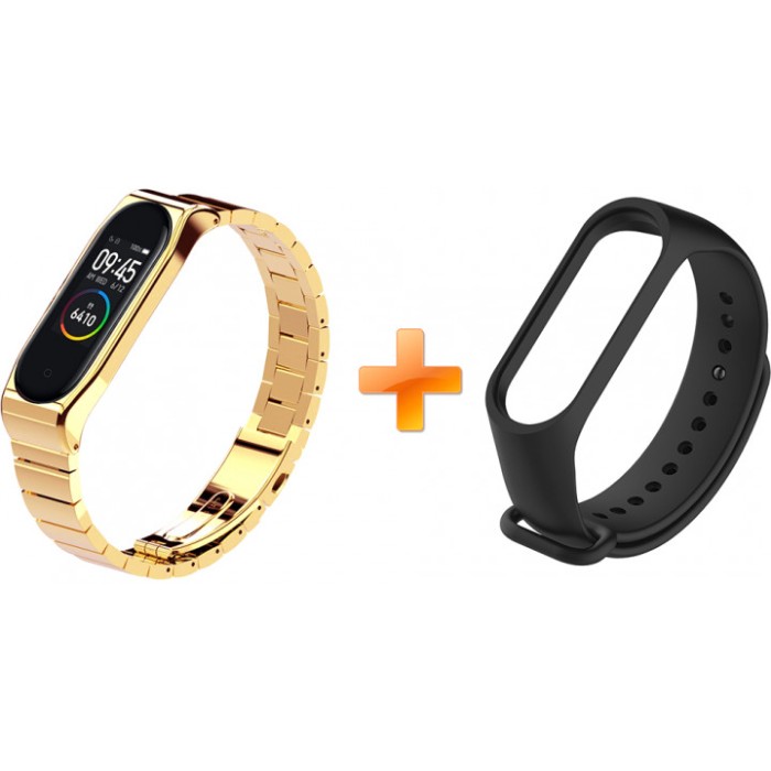 Фітнес-браслет Xiaomi Mi Band 4 MiJobs Metal PRO Золотий