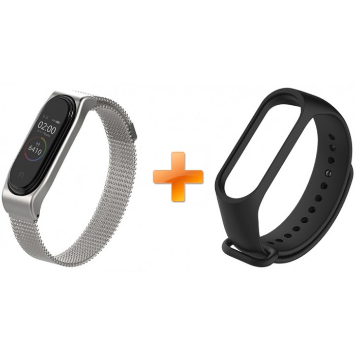 Фітнес-трекер Xiaomi Mi Band 4 MiJobs SE Метал / Срібло