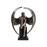 Nude Sad Angel Decor Figure