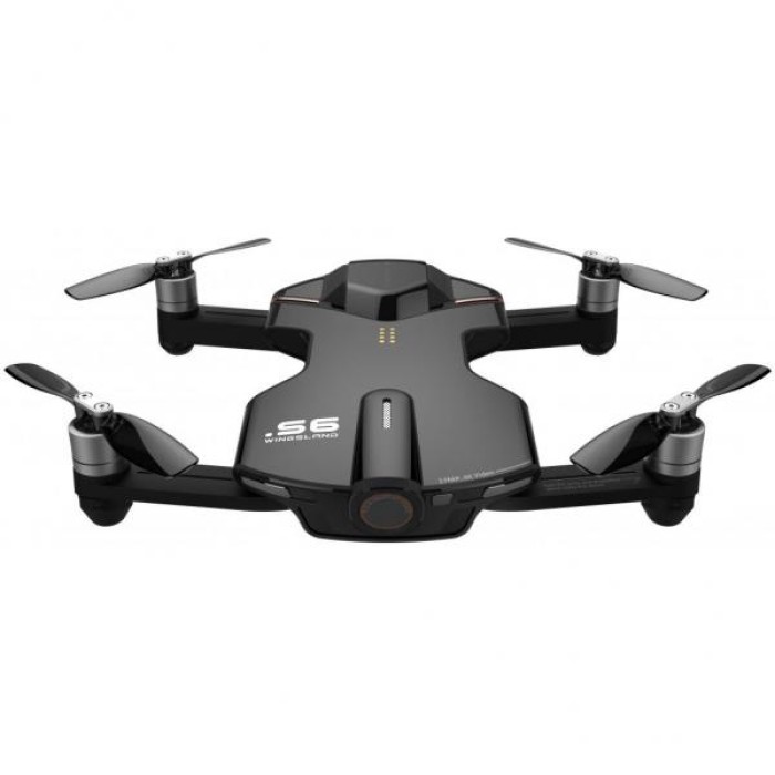 Квадрокоптер Wingsland S6 GPS 4K Pocket Drone Чорний