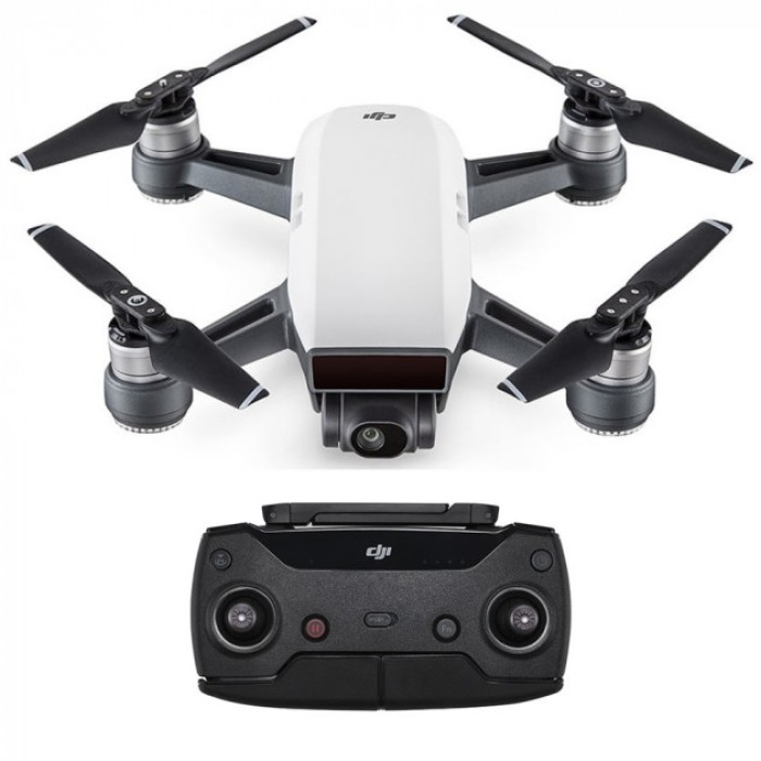 Квадрокоптер DJI Spark Alpina Білий Controller Combo